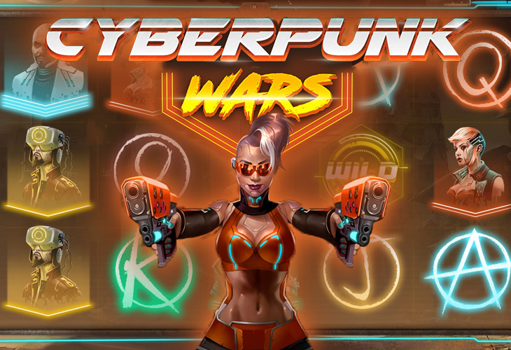 Cyberpunk Wars - Woohoo slot at Unibet Kasyno Polska Casino