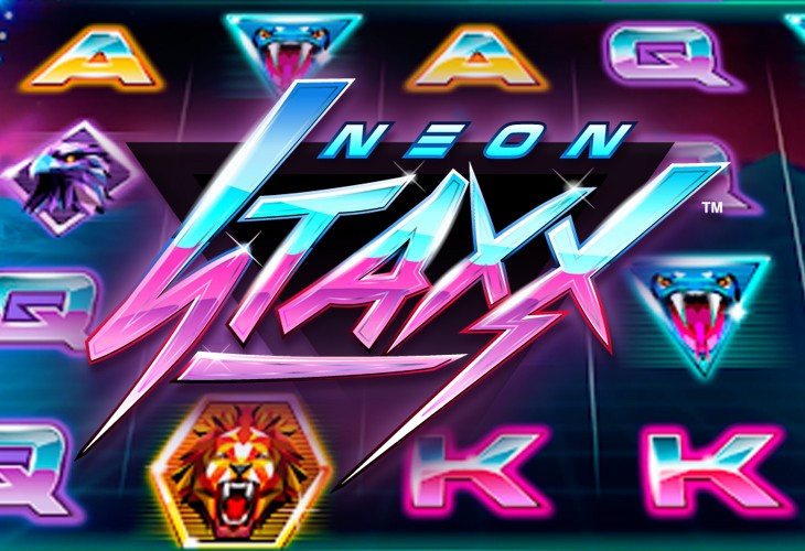 Neon Staxx - NetEnt slot at Unibet Kasyno Polska Casino