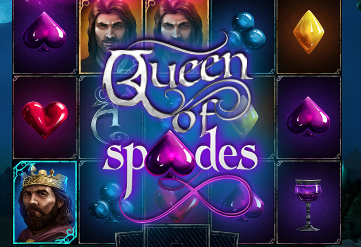 Queen Of Spades - Mascot slot at Unibet Kasyno Polska Casino