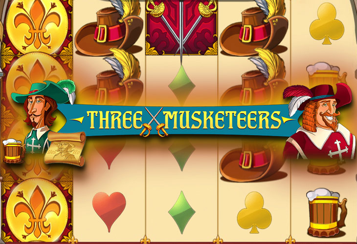Three Musketeers - Red Tiger Gaming slot at Unibet Kasyno Polska Casino